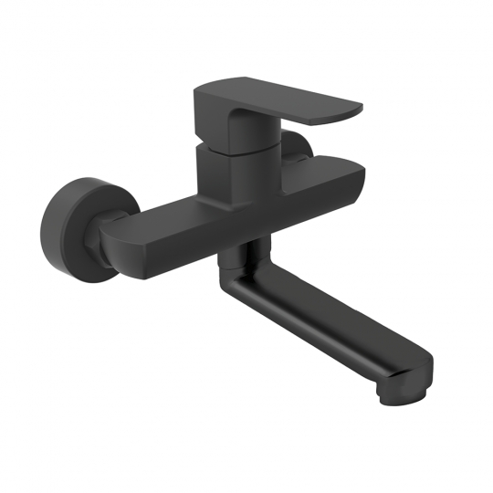 Slovarm Nesea Black mosogató csaptelep lapos kifolyócsővel 482283