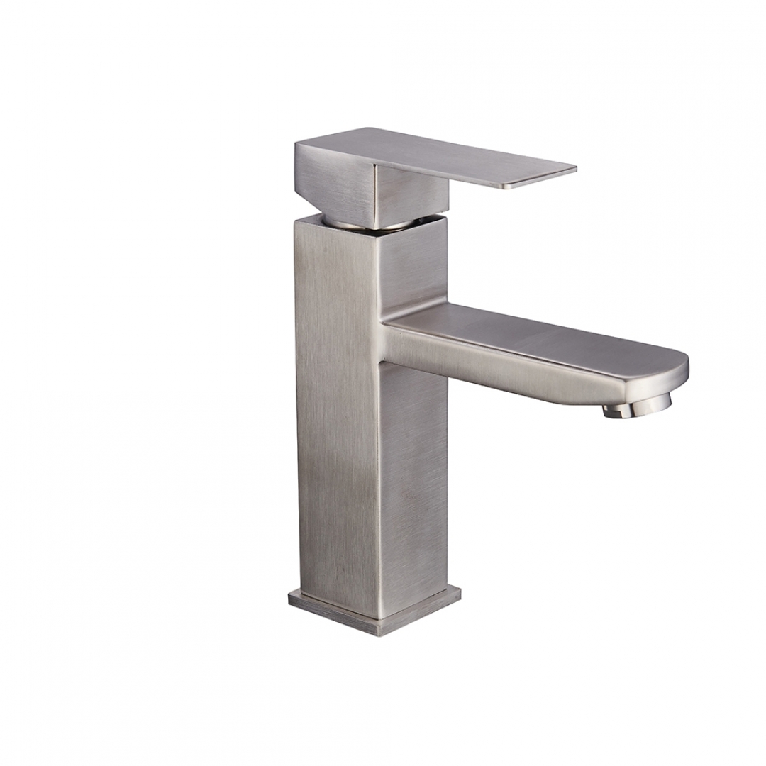 Slovarm Sibela mosdó csaptelep, rozsdamentes acél, leeresztőszelep nélkül 483520