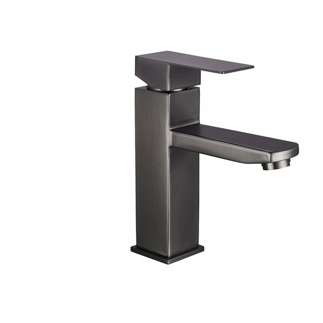 Slovarm Sibela mosdó csaptelep, rozsdamentes acél, leeresztőszelep nélkül szürke 486103