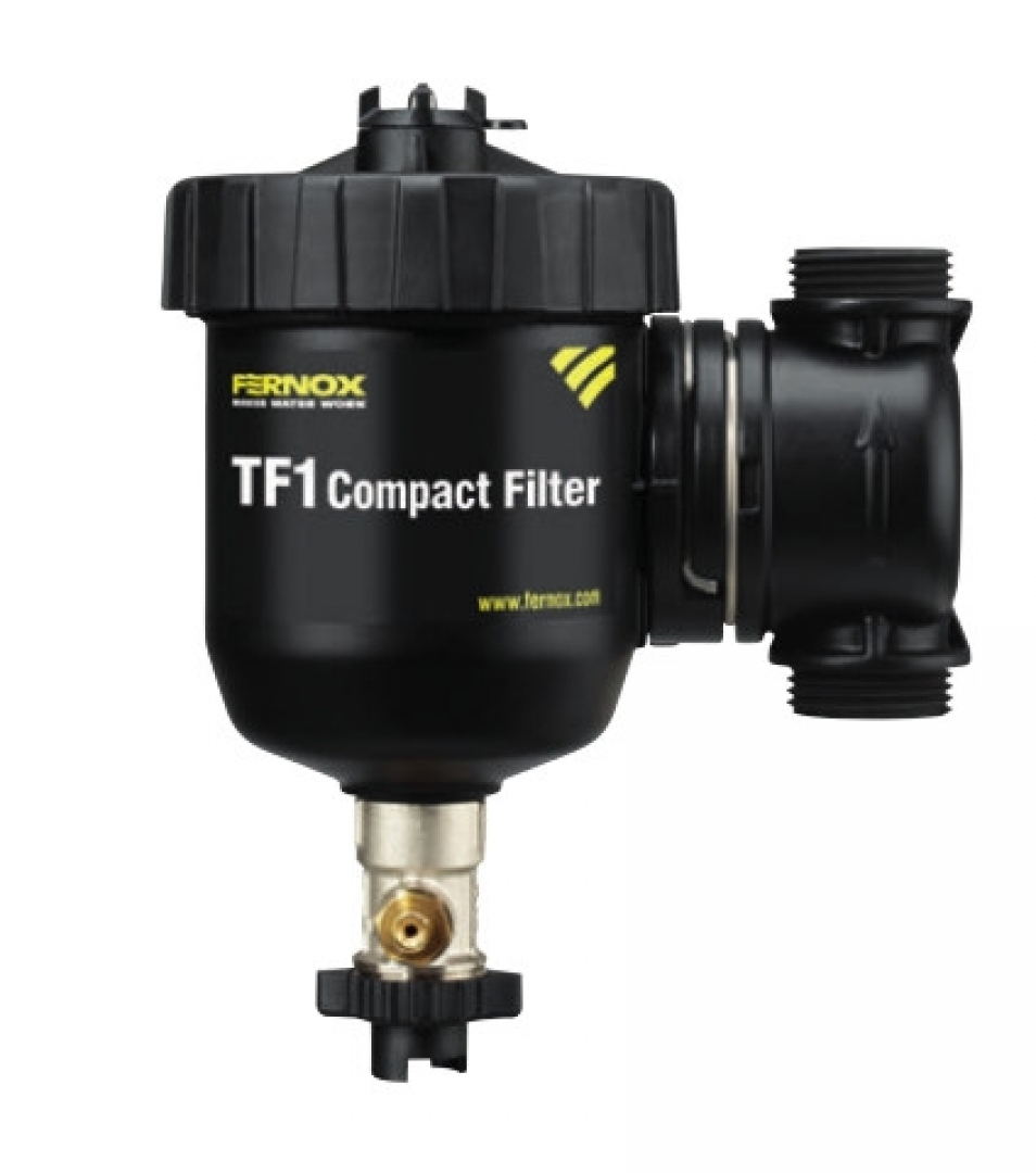 Fernox TF1 Compact Filter kombinált mágneses iszapleválasztó, csapok nélkül  - Netkazán