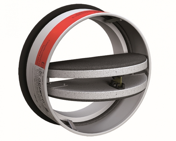 Aereco ABS2 90 r125 Tűzvédelmi csappantyú