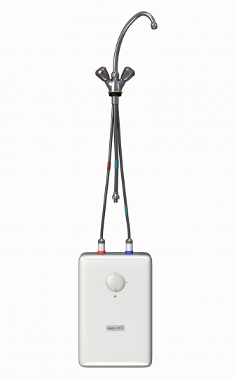 Aquastic AQ 5A Alsós elektromos vízmelegítő 5 literes hagyományos csapteleppel - ÚJ