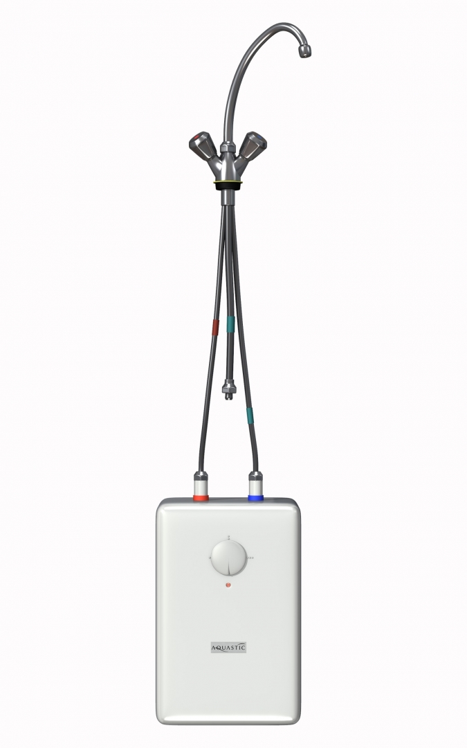 Aquastic AQ 5A Alsós elektromos vízmelegítő 5 literes hagyományos csapteleppel - ÚJ