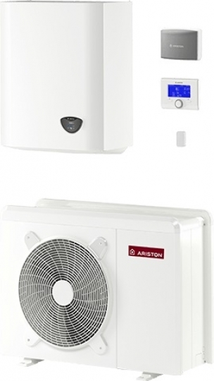 Ariston Nimbus Plus 50 M Net Monoblokkos inverteres levegő-víz hőszivattyú 5 kW 1 fűtőkörre 1 fázisra Sensys vezérléssel
