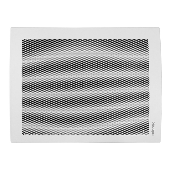 Atlantic Solius Wifi 2000 W Elektromos fűtőpanel falra szerelhető kivitel programozható LCD kijelzős termosztáttal dugvillával