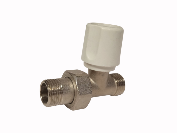 Bianchi egyenes radiátorszelep 1/2 külső menetes