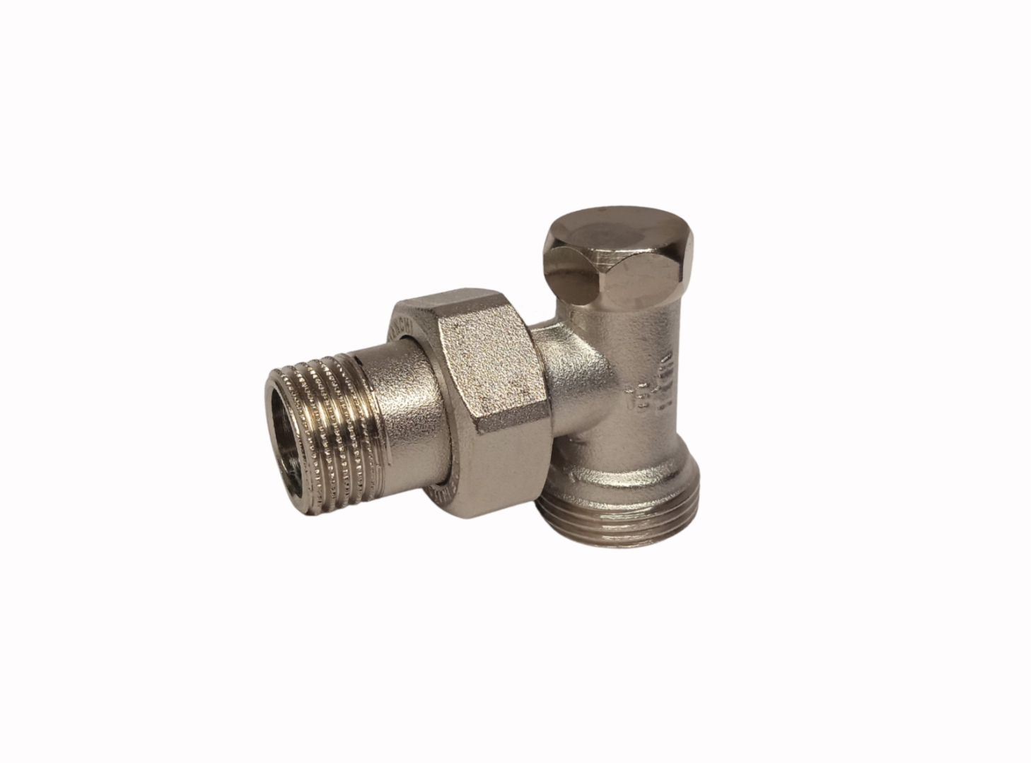 Bianchi visszatérő sarok radiátorszelep 1/2 külső menetes