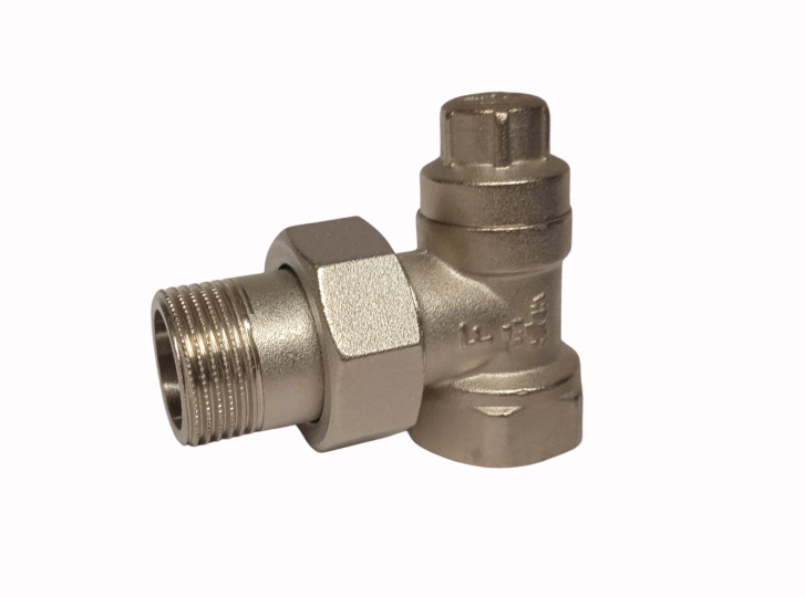 Bianchi visszatérő sarok radiátorszelep 3/4 belső menetes