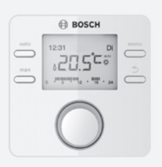 Bosch CR100 Heti Programozású Digitális Szobatermosztát