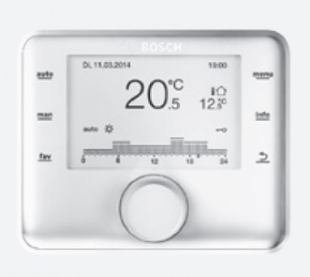 Bosch CW400 Heti Programozású Digitális Szobatermosztát
