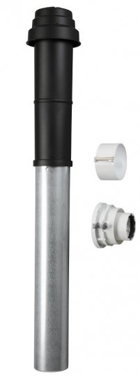 Bosch FC-Set60-C33x Kondenzációs Függőleges Kivezető Szett PPS/ALU 60/100-as L=1169 mm  (régi cikkszám: AZB 917)