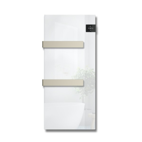 BVF Radialight Silk Evo törölközőszárító radiátor 1000W fehér
