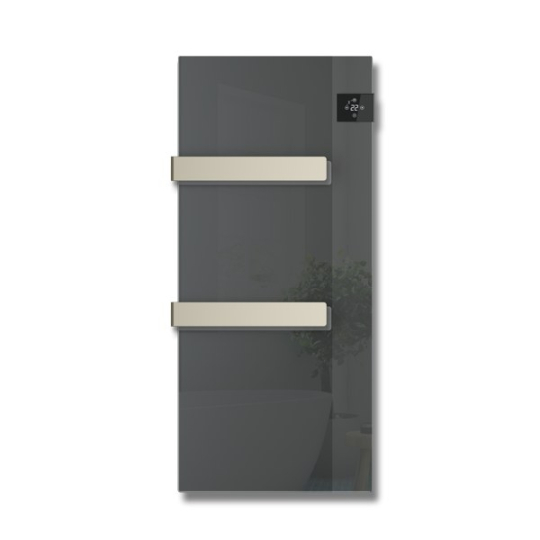 BVF Radialight Silk törölközőszárító radiátor 750W antracit