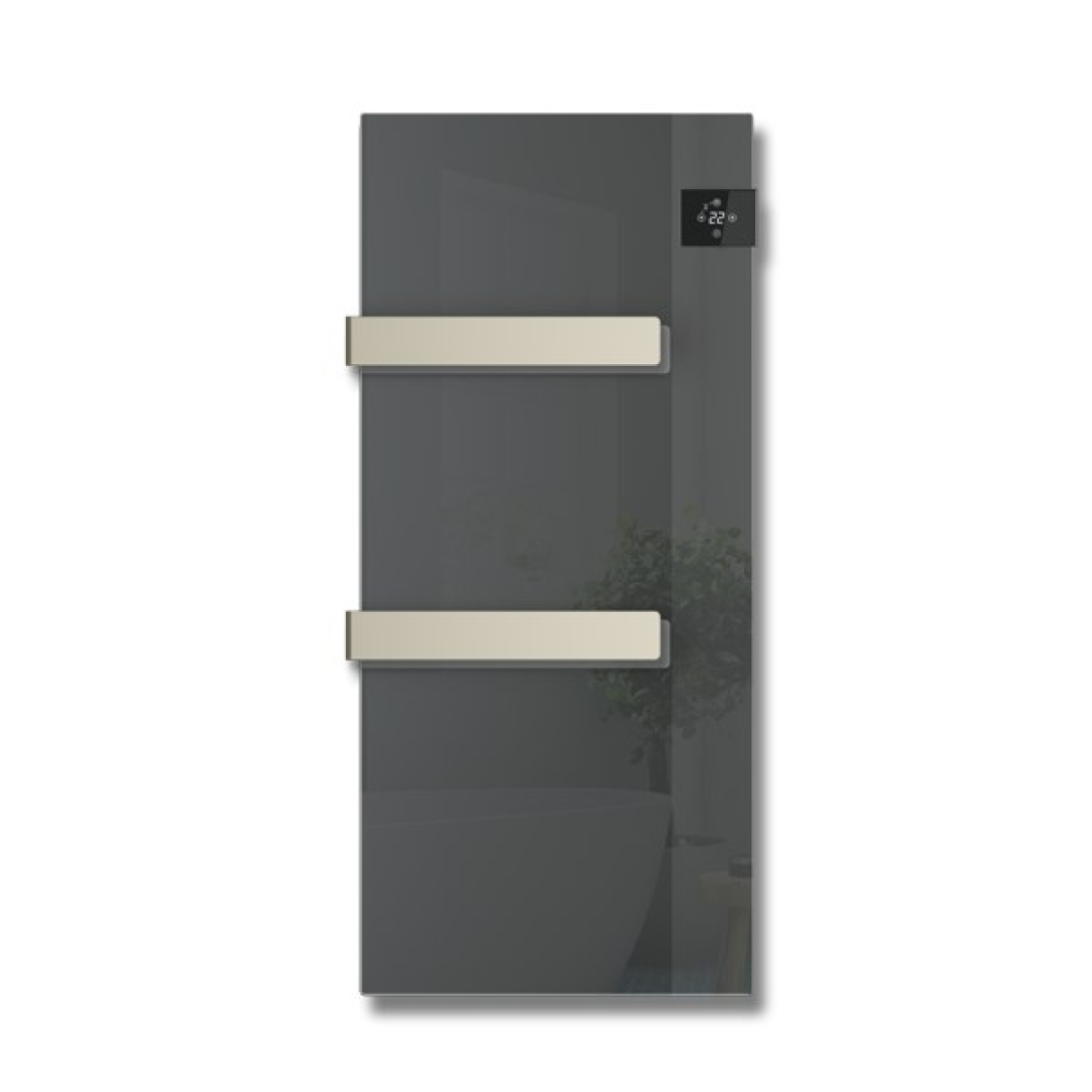 BVF Radialight Silk törölközőszárító radiátor 750W antracit