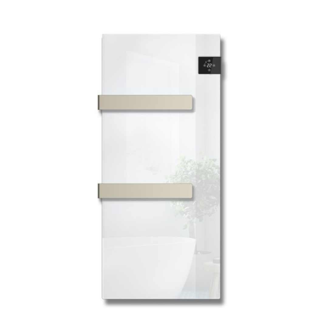 BVF Radialight Silk törölközőszárító radiátor 750W fehér