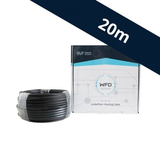 BVF WFD elektromos fűtőkábel 10W/20m