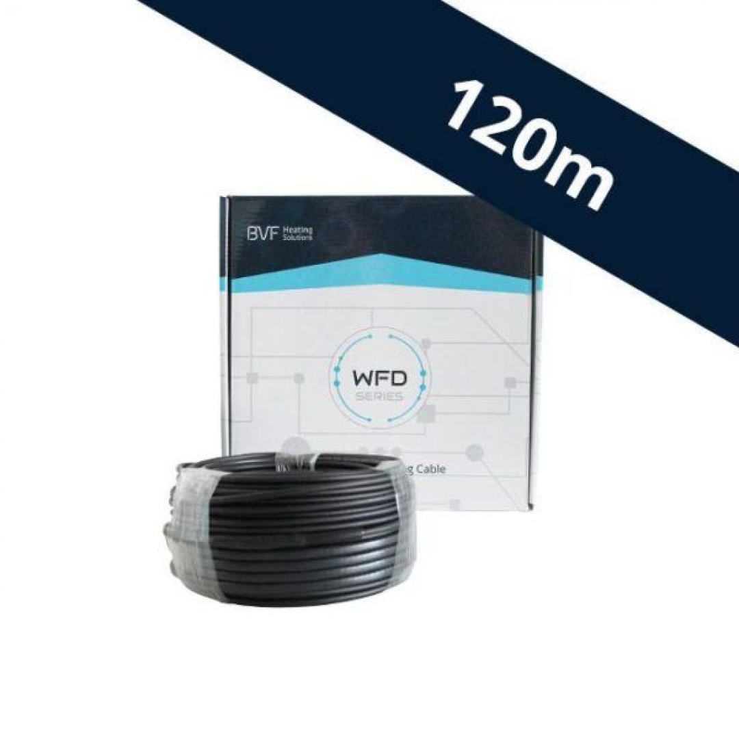 BVF WFD elektromos fűtőkábel 20W/120m