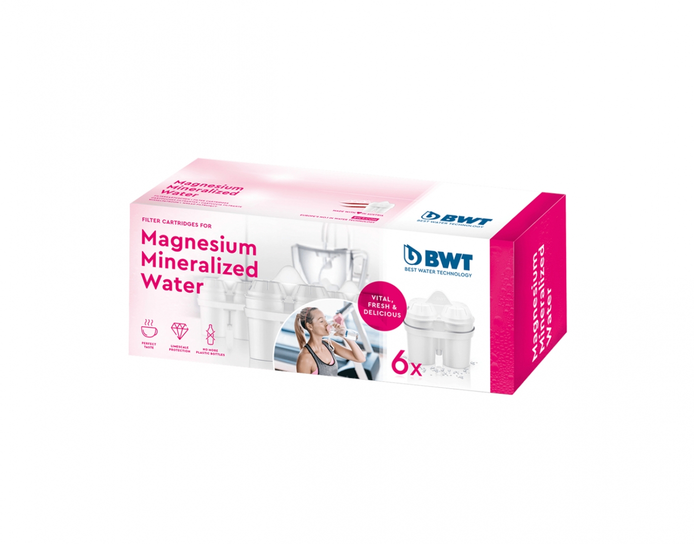 BWT Longlife Mg2+ vízszűrő betét 6 db