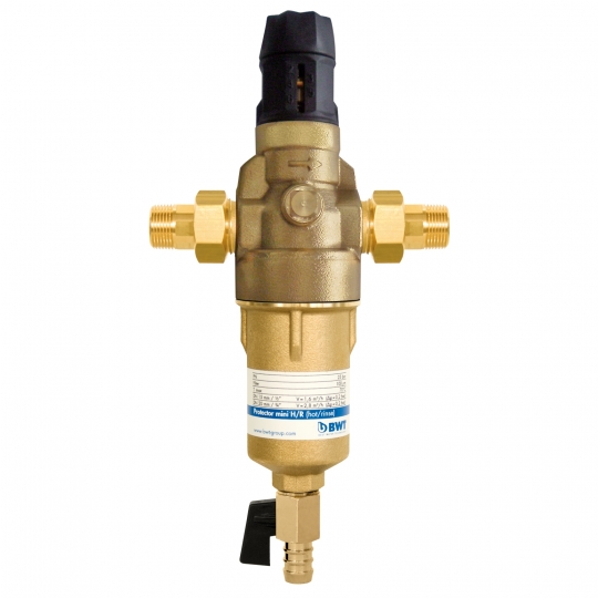 BWT Protector mini HWS C/R 1/2” Vízszűrő lemosható betéttel és nyomáscsökkentővel (810548) BWT Protector mini HWS C/R 1/2” Vízszűrő lemosható betéttel és nyomáscsökkentővel (810548)