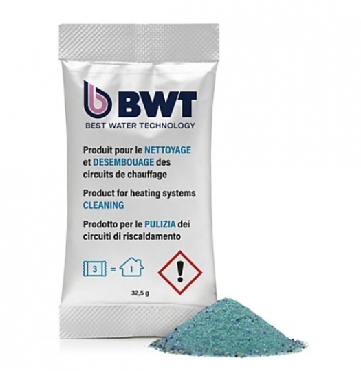 BWT Solutech System Cleaner Powder Tisztítóadalék zárt fűtési rendszerhez