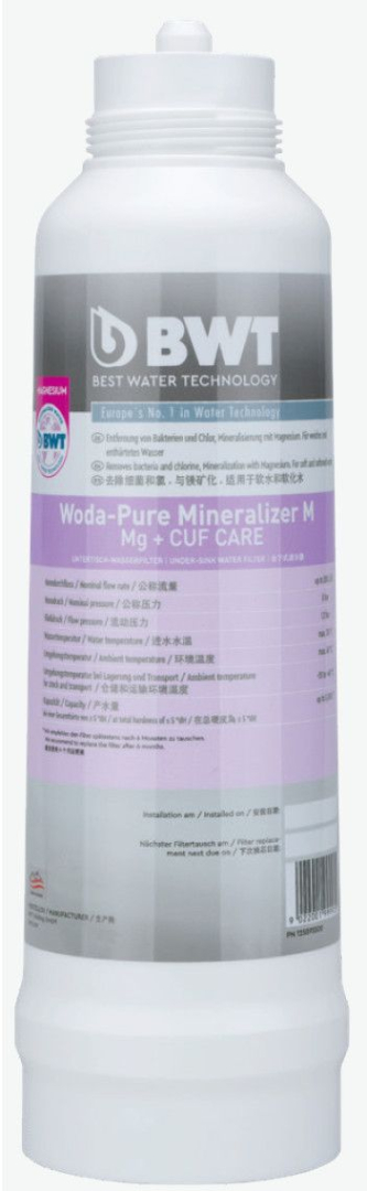 BWT Woda-Pure Mineralizer M Mg+ CUF CARE szűrőpatron lágy vízhez