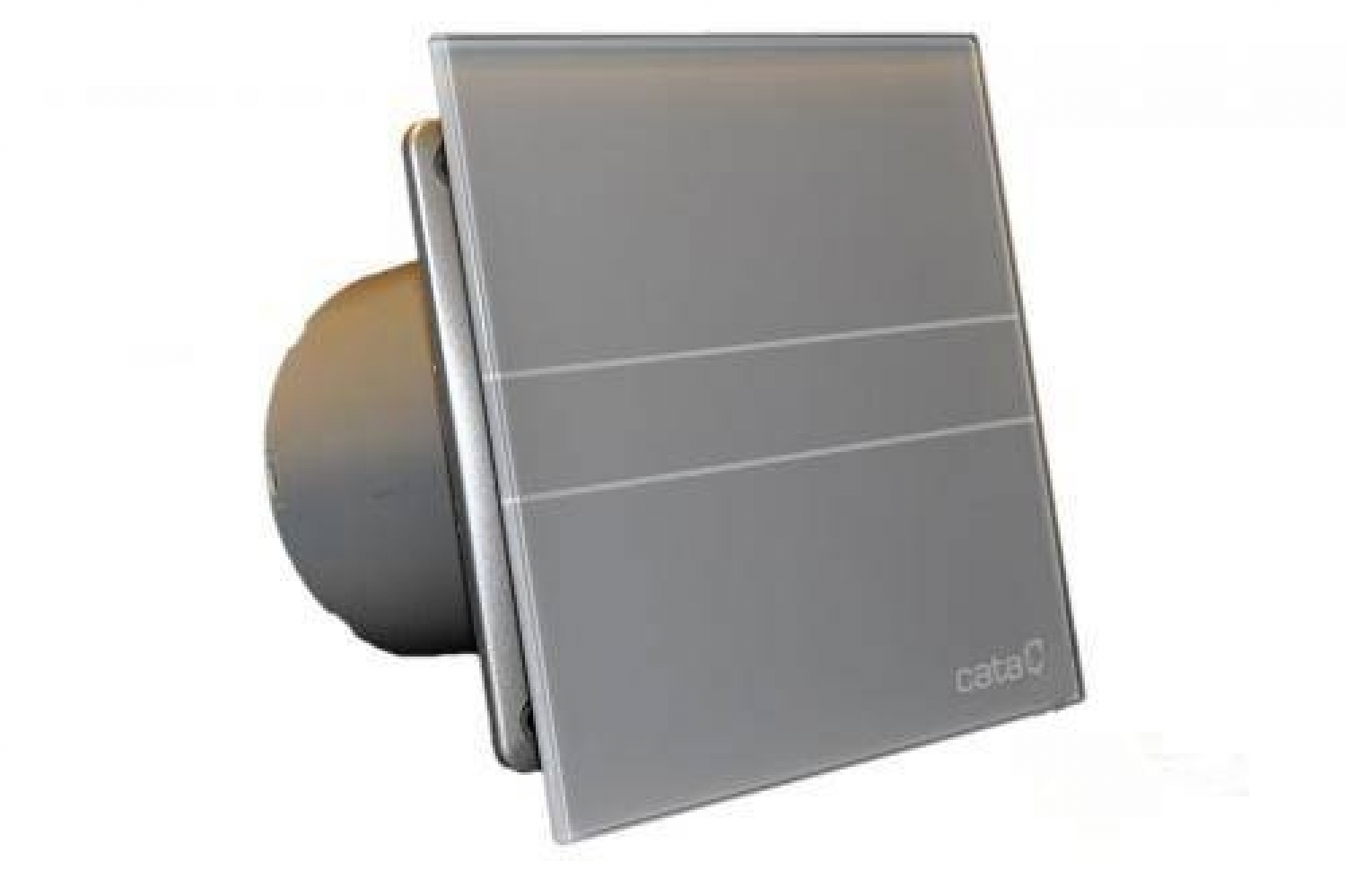 Cata E-100 MS Kisventilátor metakrilát előlappal ezüst