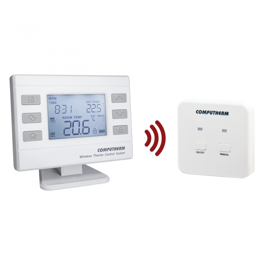 Computherm Q72RF Vezeték nélküli programozható digitális szobatermosztát