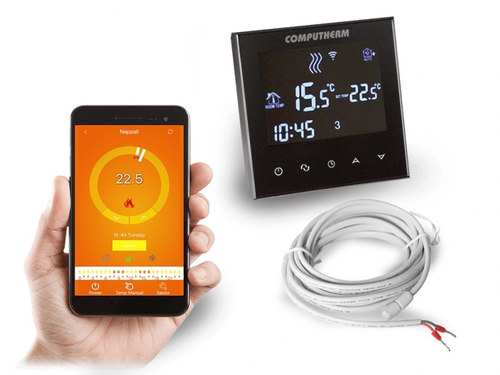 Computherm E300 Wifi Programozható Szobatermosztát Radiátoros- és Padlófűtési Rendszerekhez