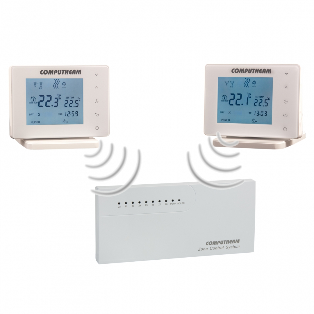 Computherm E800RF multizónás Wi-Fi termosztát - Netkazán