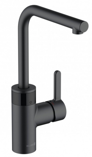 Kludi E-GO Álló elektronikus mosogató csaptelep 230V-ról működő fekete 422206675