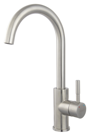 Ferro Camira Inox konyhai csaptelep Inox acél