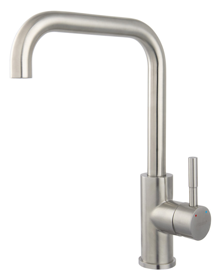 Ferro Camiro Inox konyhai csaptelep Inox acél