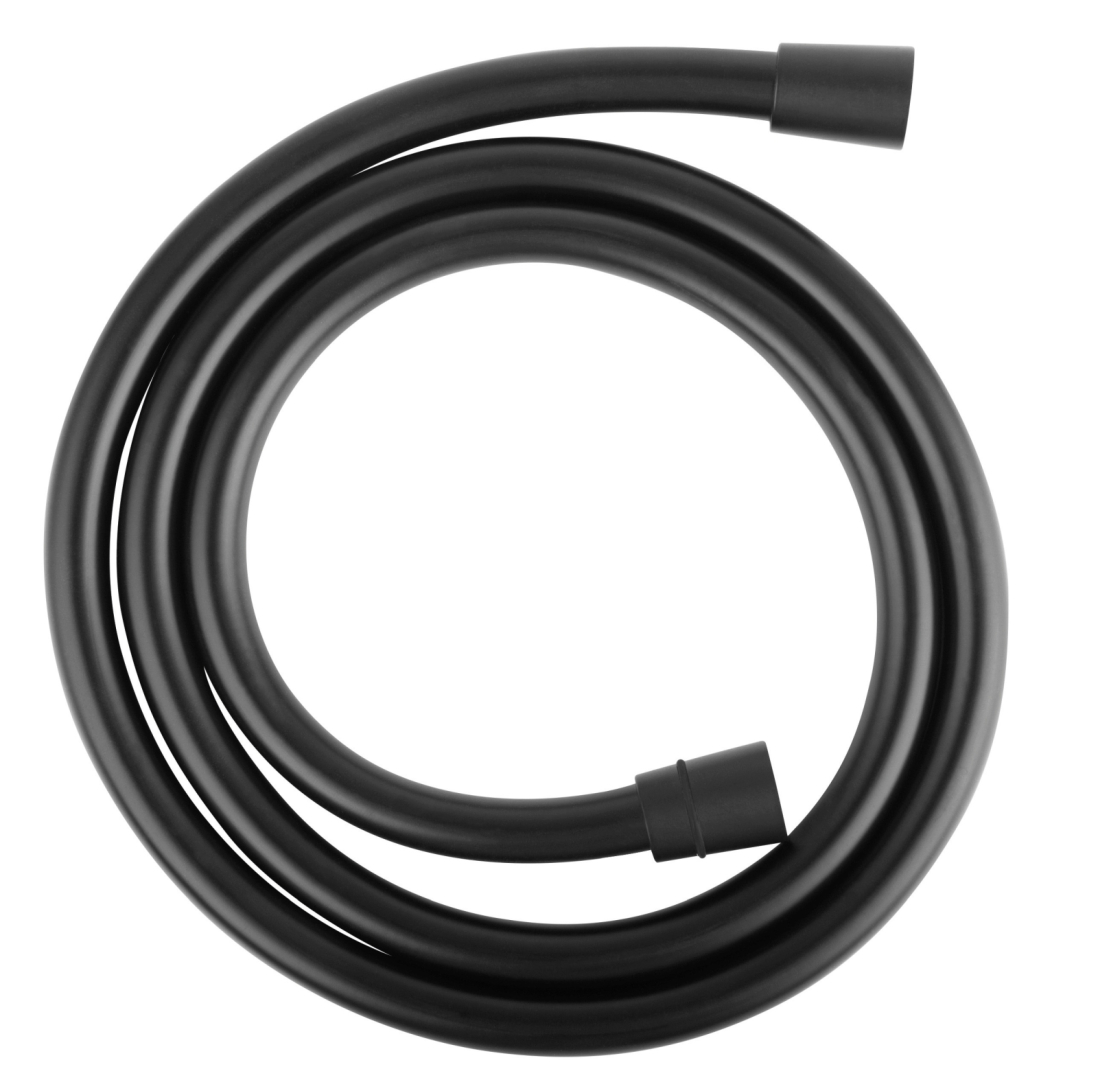 Ferro Csavarodásmentes zuhanygégecső 150 cm fekete W43