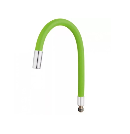 Ferro Elastico Flexibilis Kifolyócső mosogató csaptelepekhez zöld