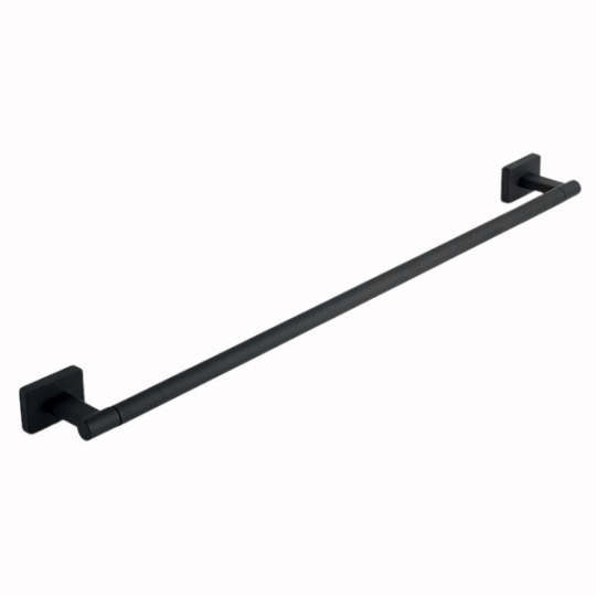 Ferro Greta Black Fürdőszobai törölközőtartó 600 mm, matt fekete