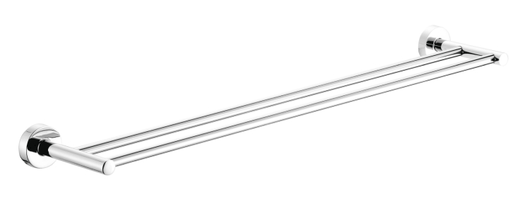 Ferro Mephisto dupla törölközőtartó rúd 600 mm króm 6825,0