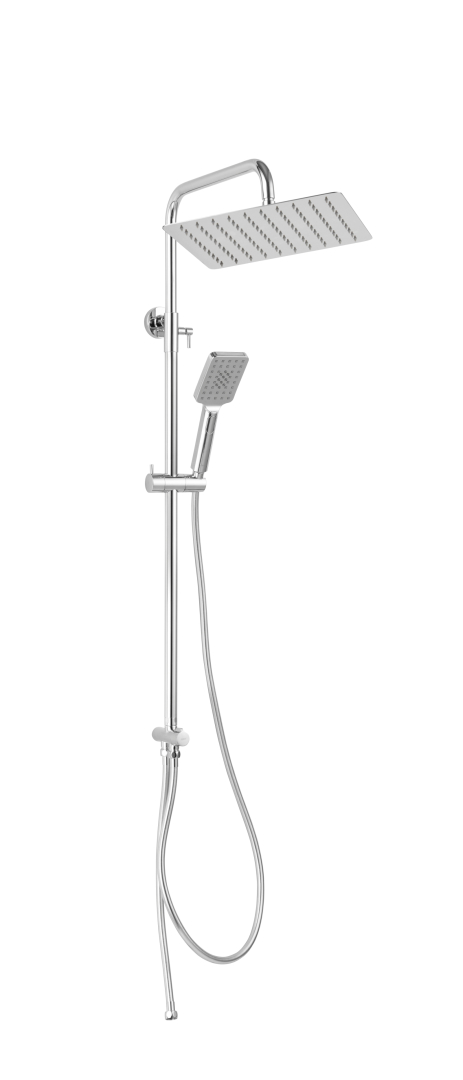 Ferro Wizard Square Pro Zuhanyszett csaptelep nélkül króm NP48