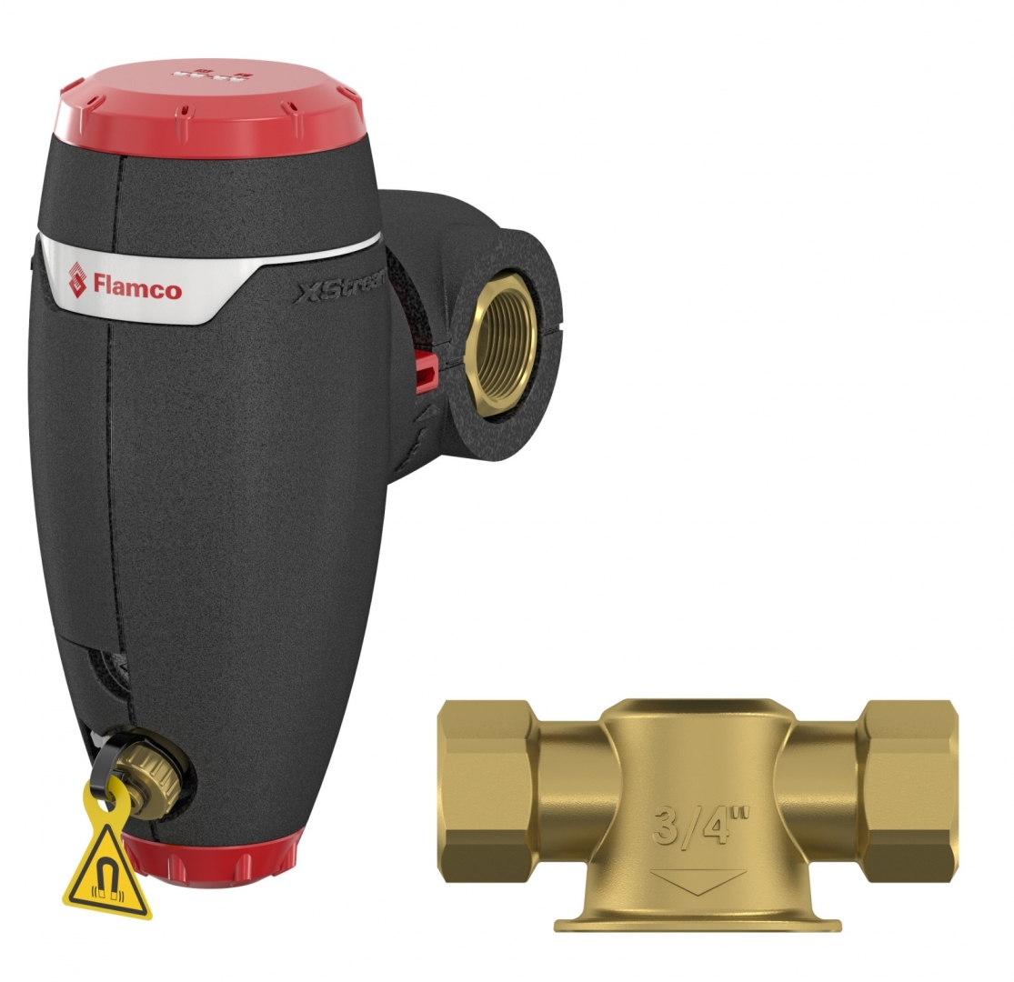 Flamco XStream Clean 1 F BM Mágneses iszapleválasztó belső menetes