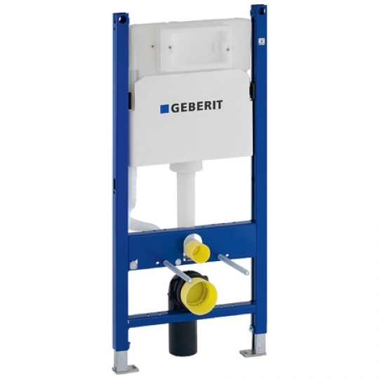 Geberit Duofix Basic 111.153.00.1 Beépíthető WC Tartály, 112 cm, Delta 12 cm-es falsík alatti öblítőtartállyal