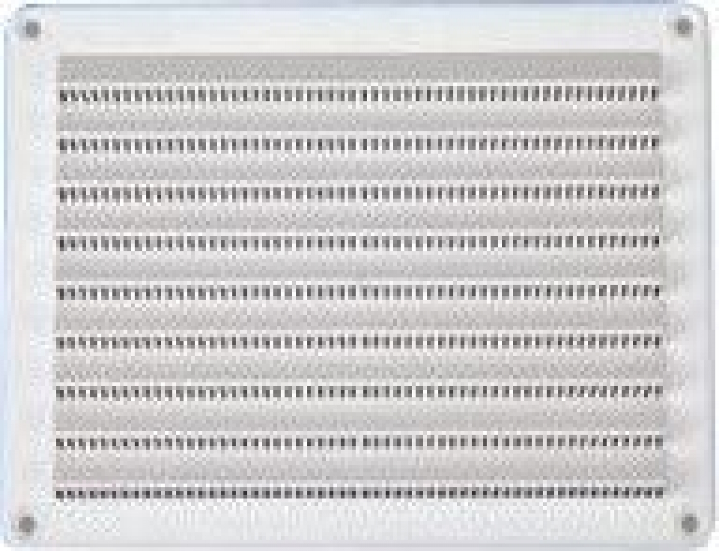 Gonal Légtechnikai sikba szerelhető műanyag rács 230x430mm