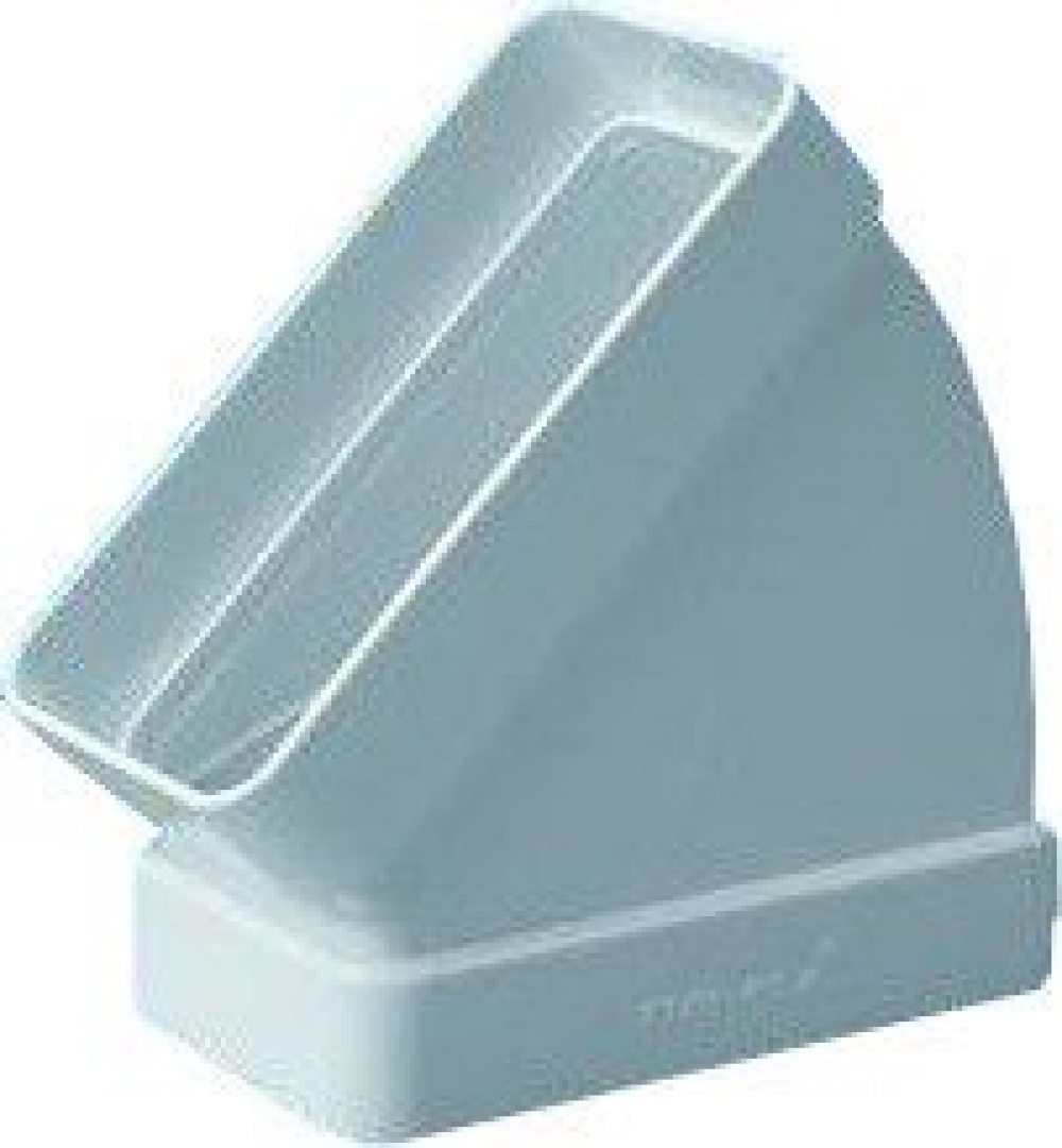 Gonal Légtechnikai lapos csatorna 45°- vízszintes 55x220mm