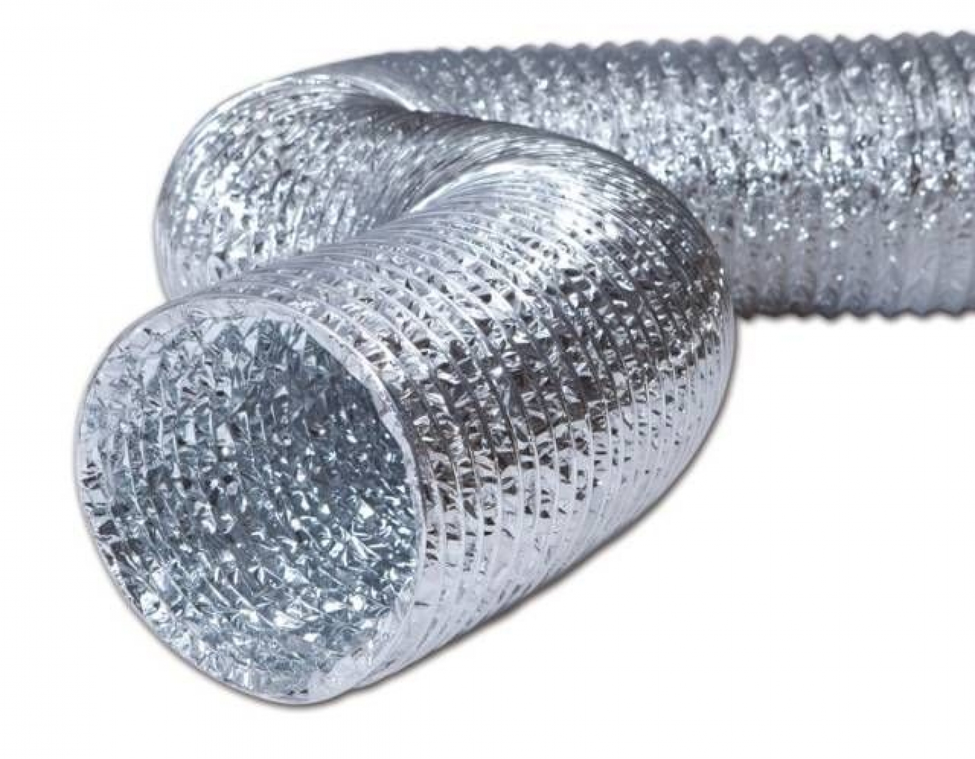 Azur Légtechnikai flexibilis ALU (flexalu) cső Ø  102 L=10000mm