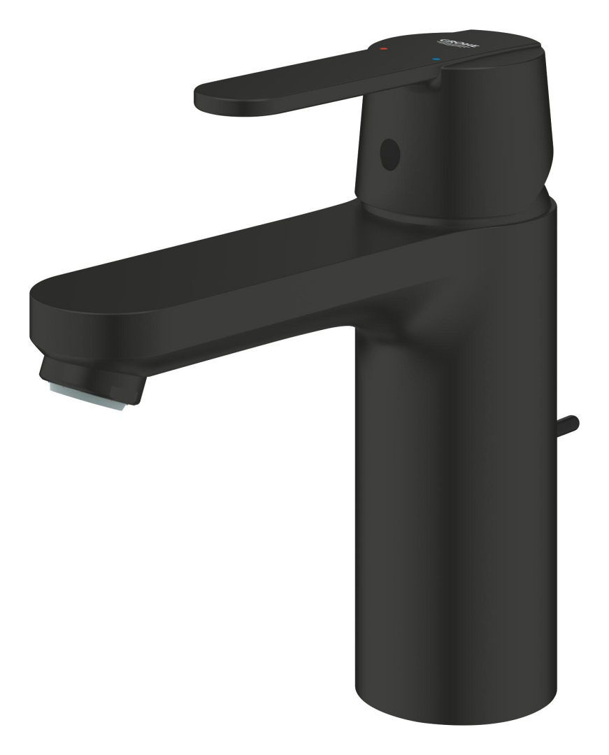 GROHE Get M QuickFix mosdócsaptelep húzórudas leeresztővel, víztakarékos, matt fekete 234542430