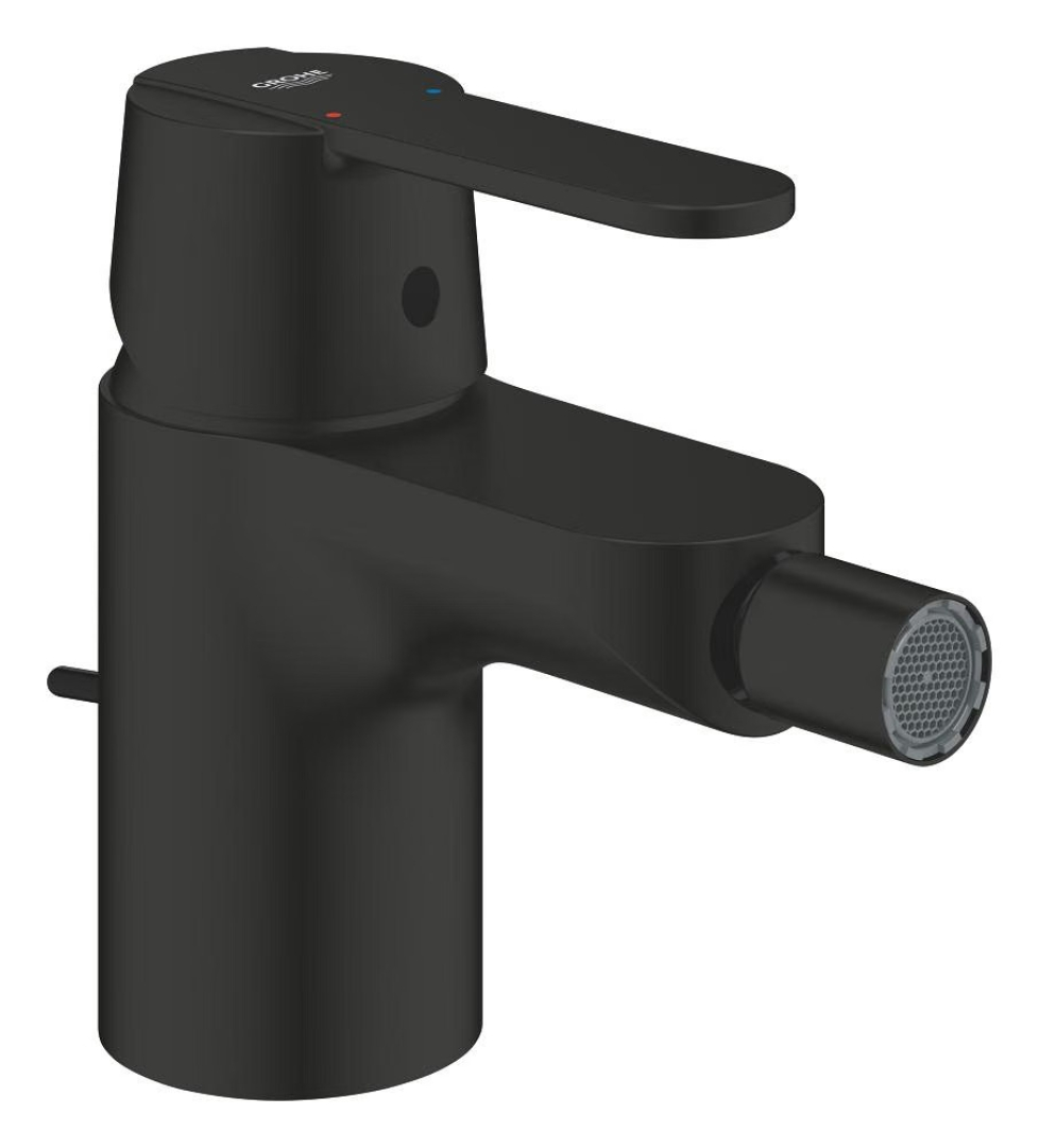 GROHE Get QuickFix bidécsaptelep húzórudas leeresztővel, víztakarékos, matt fekete 328852430