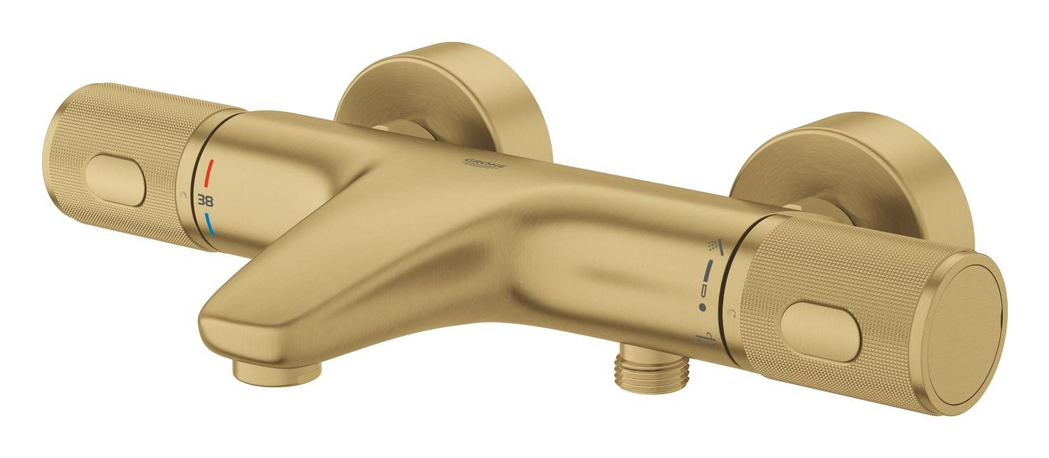 Grohe Precision Feel Fali kádtöltő csaptelep, termosztátos, arany 34788GN0