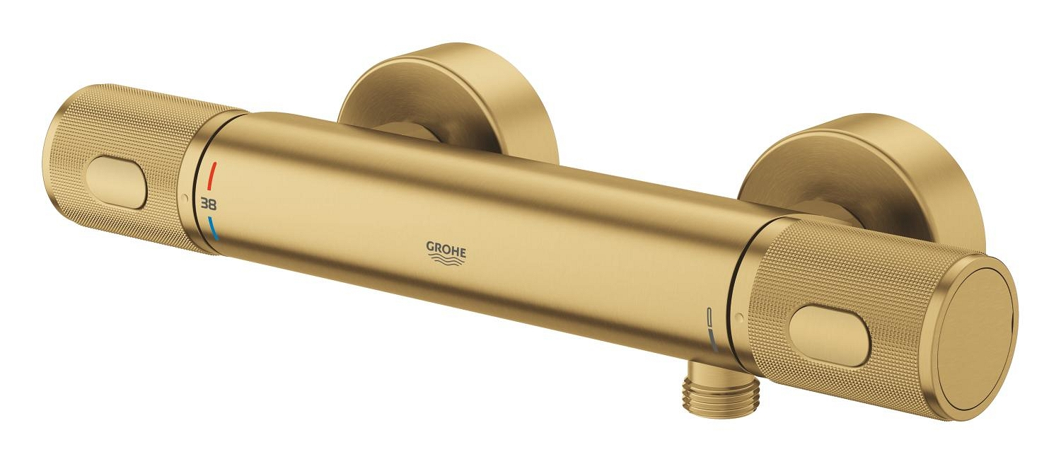Grohe Precision Feel Fali zuhanycsaptelep, termosztátos, arany 34790GN0