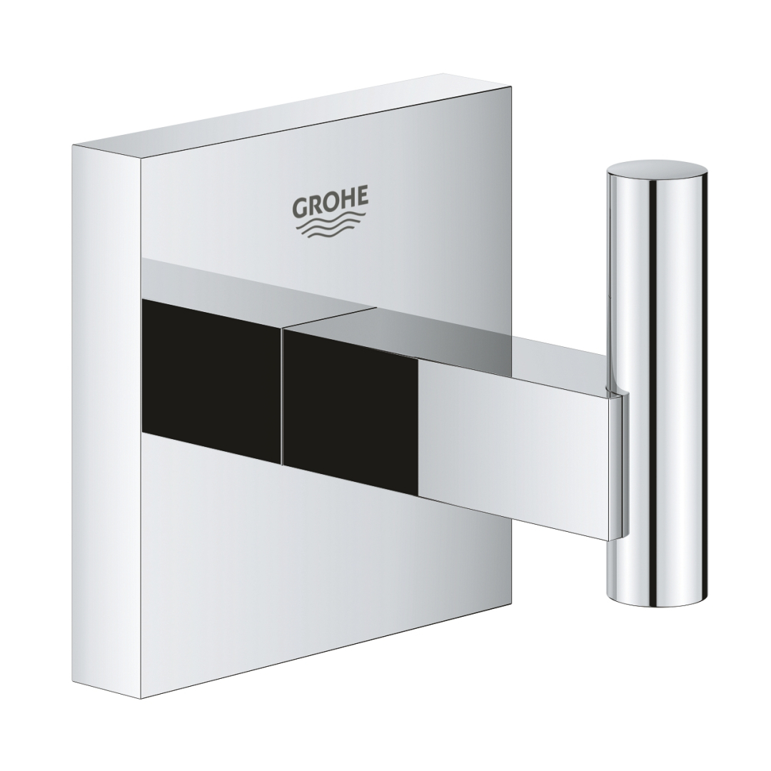Grohe Start Cube Szögletes fürdőköntös akasztó króm 40961000