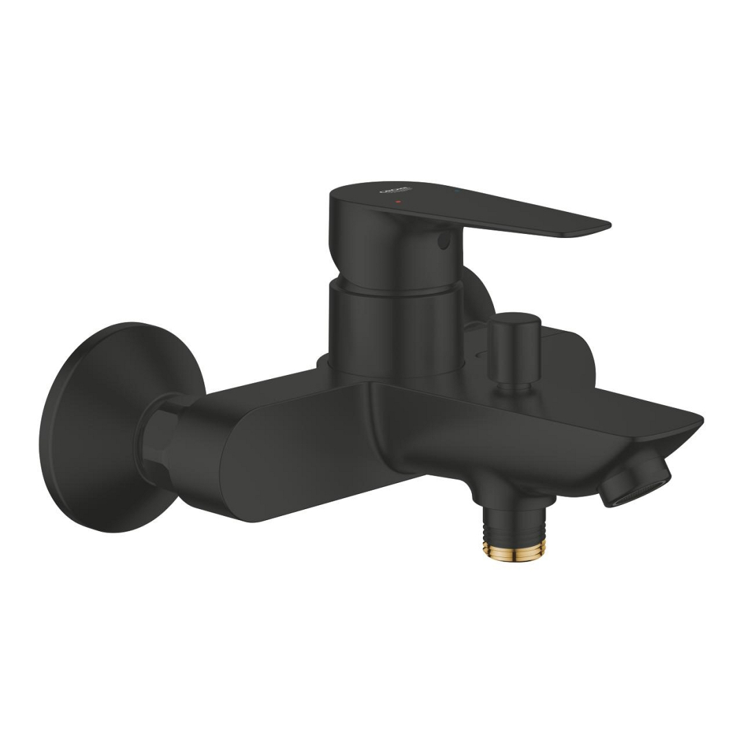 Grohe Start Edge egykaros kádtöltő csaptelep zuhanyszett nélkül matt fekete 241982431