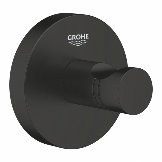 Grohe Start Fürdőköntös Akasztó matt black 411732430