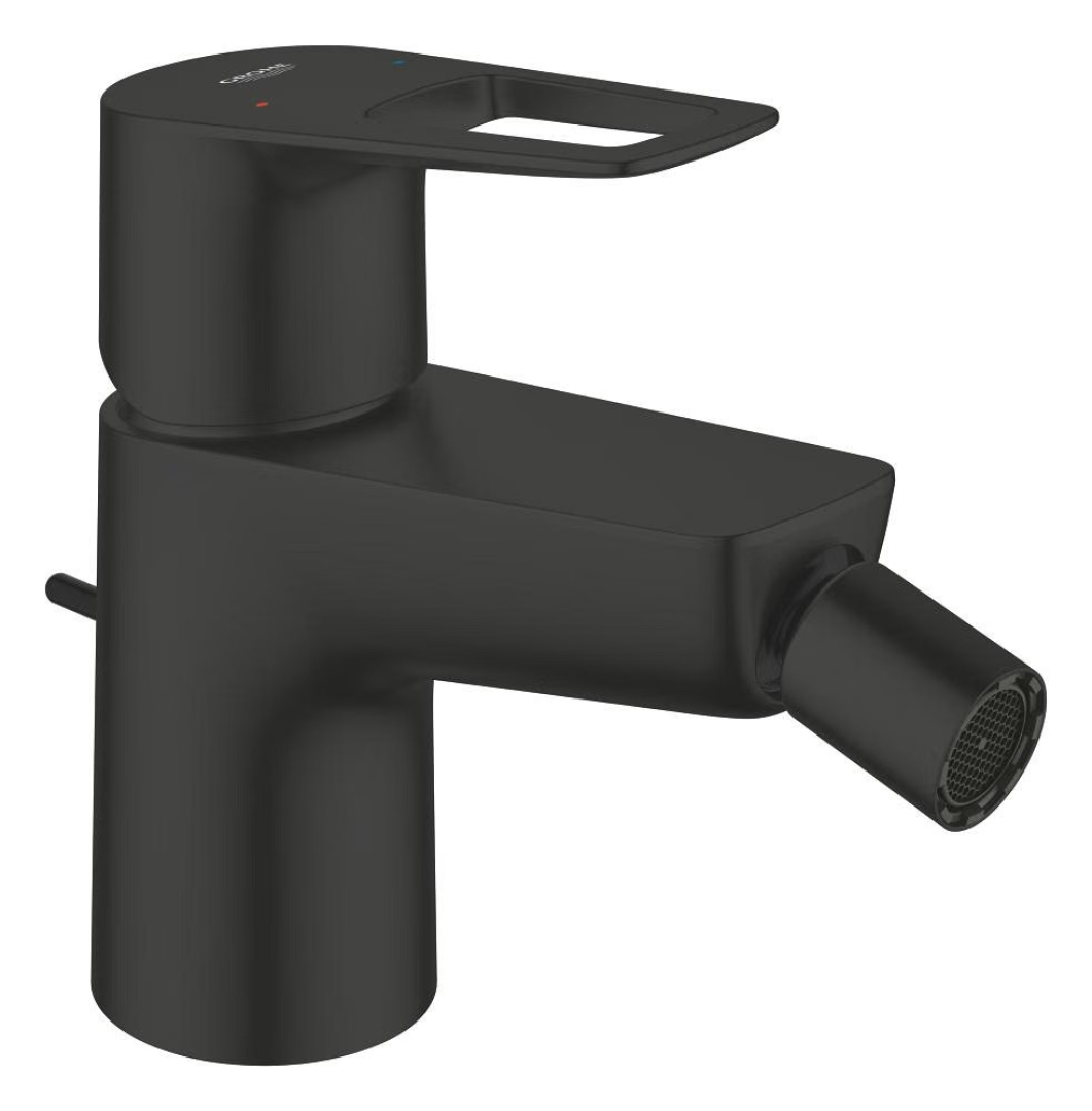 Grohe Start Edge Bidécsaptelep húzórudas leeresztővel matt fekete 233452431